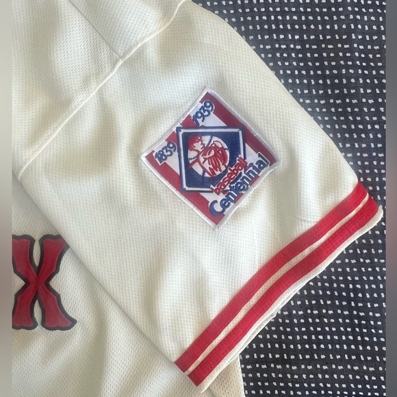 Ted Williams Boston Red Sox Mitchell & Ness Cooperstown Collection Jersey - Picture 6 of 13